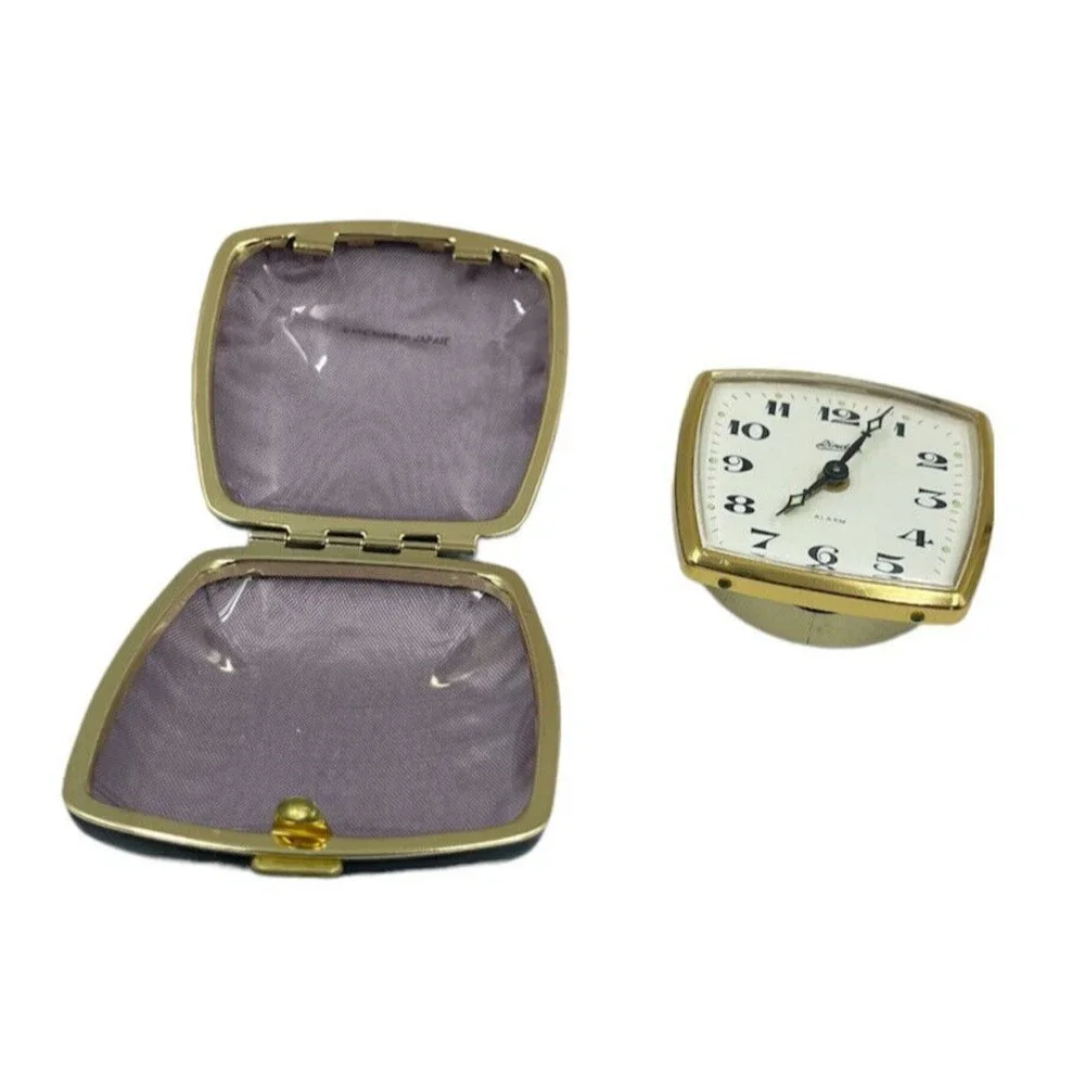 VINTAGE LINDEN TRAVEL ALARM CLOCK No 461